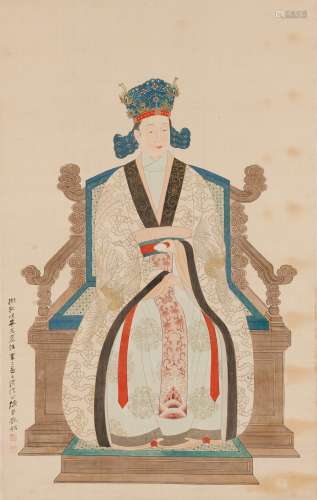 Zhang Daqain (1899-1983) Imperial Lady