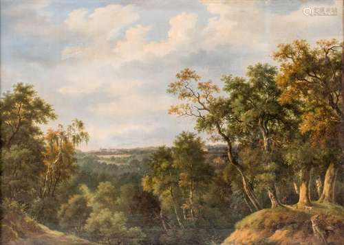 Attributed to Gelissen M., a rural view, oil on canvas, 61 x 84 cm