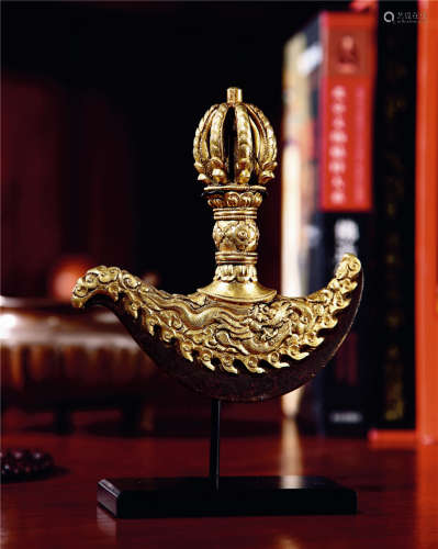 17世纪 西藏宫廷御制金刚钺刀