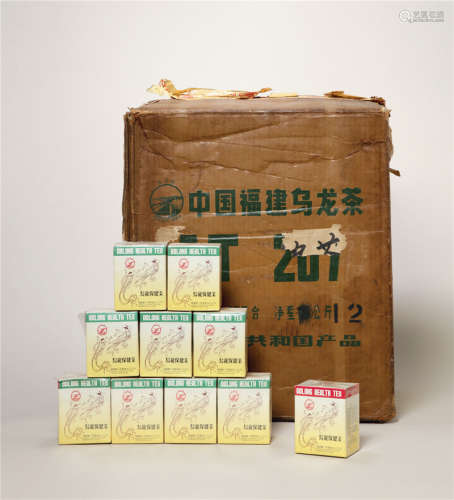 80年代海堤牌乌龙保健茶 100克×120盒