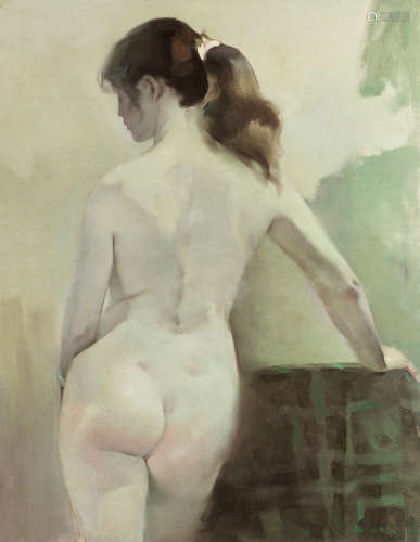 林纯孝 2006年作 人体 布面 油画