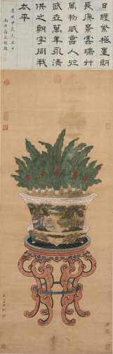 JIANG TINGXI (ATTRIBUTED TO, 1669-1732), STILL FIGURE