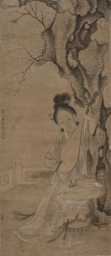 QIU YING (ATTRIBUTED TO, CIRCA 1495-1552), BEAUTY
