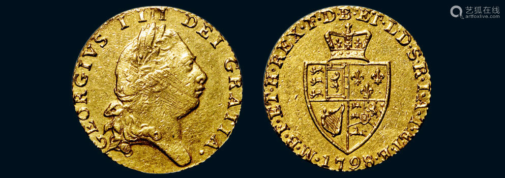 1798年英国乔治三世金币