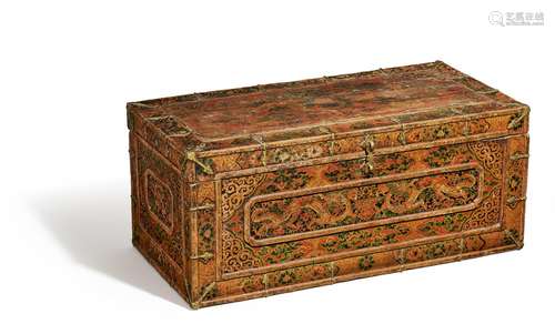 EXQUISITE AND RARE STORAGE CHEST.