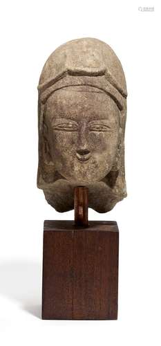 HEAD OF A GUANYIN.