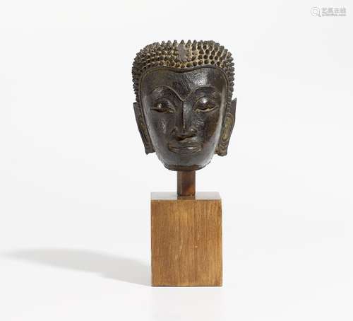 HEAD OF A BUDDHA.