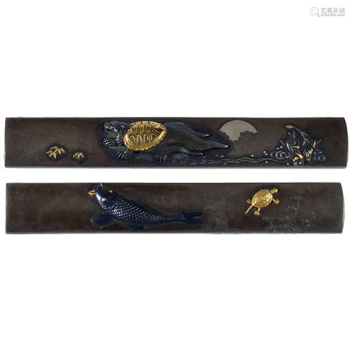 SUITE DE DEUX MANCHES DE KOZUKA