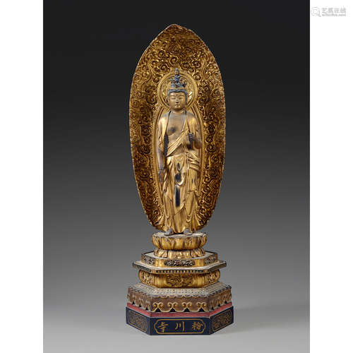 GRANDE STATUETTE DE JUICHIMEN KANNON