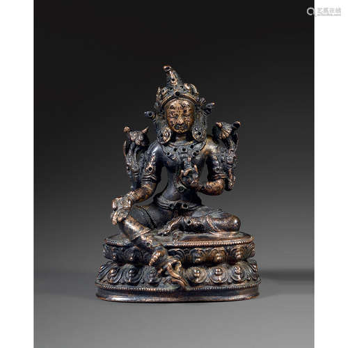  STATUETTE DE TARA VERTE