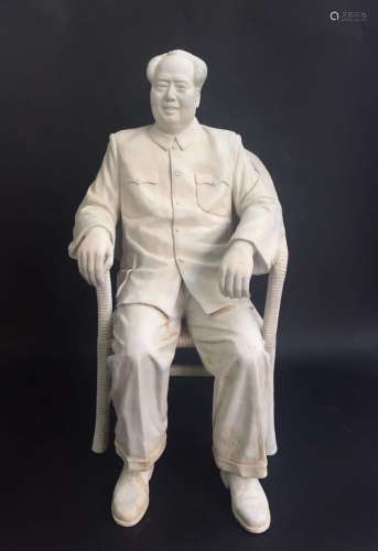 1970's Chinese Porcelain Figure of Mao,ZeDong