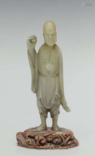 19th C. Chinese Soapstone Lohan