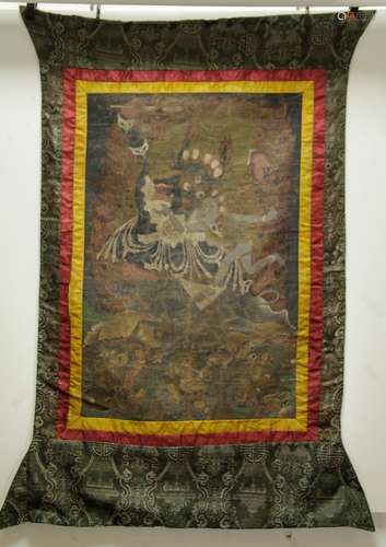 Qing Dynasty Tibetan Thangka