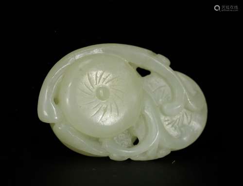 Chinese Carved Jade Mushroom