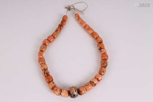 Chinese Coral Beads Necklace