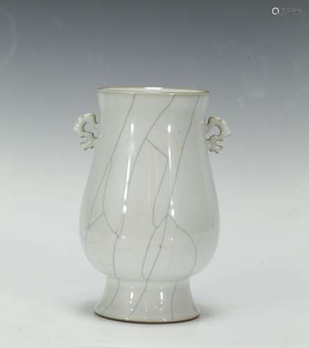 Chinese Celadon Glazed Porcelain Vase