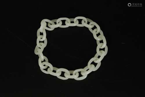 Chinese Jade Carved Bracelet