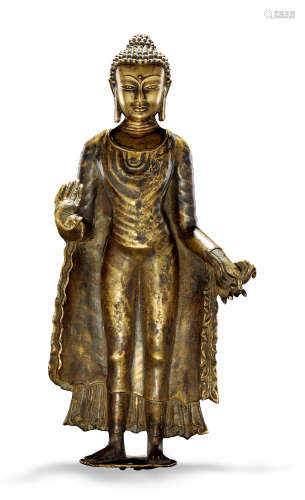 11-12世纪 释迦牟尼佛立像