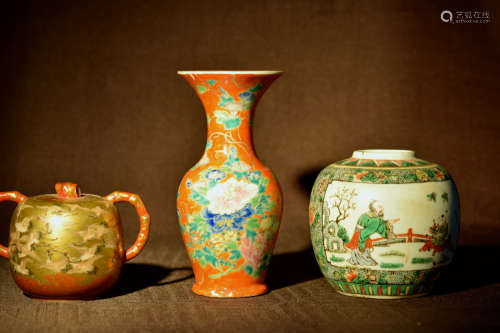 Group of Asian Porcelains