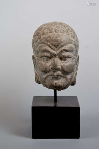 Chinese Stone Lohan Head