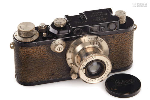Leica III Mod.F black + Elmax 3.5/50mm *