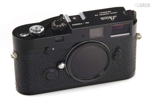 徕卡M6型黑漆原型相机 Leica M6 black paint Prototype *