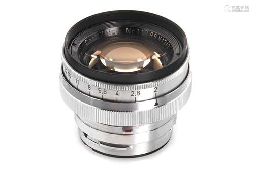 Carl Zeiss Sonnar 2/50mm Prototype