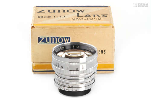 Zunow Opt. Japan Zunow 1.1/5cm chrome *