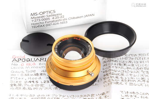 MS-Optics Apoqualia 1.4/35mm F.MC Gold