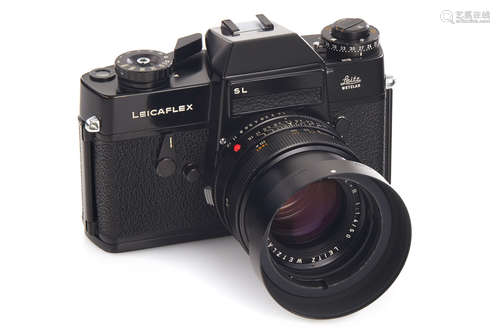 Leicaflex SL black paint *