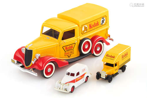 Kodak Advertising Toy Cars