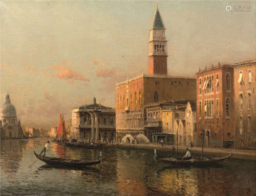 ELOI-NOËL BOUVARD DIT MARC-ALDINE (1875-1957)Le palais des Doges, Venise