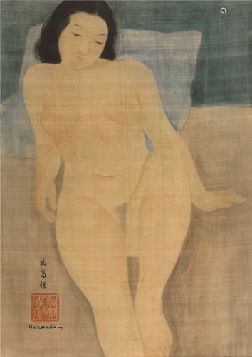 武高谈 VU CAO DAM (1908-2000)裸女, 约 1930-1935 年间