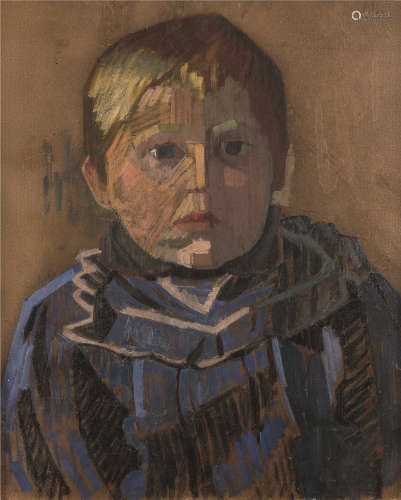 AUGUSTE HERBIN (1882-1960)Portrait d'un jeune garçon, circa 1909
