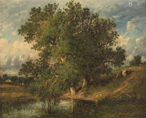 LÉON VICTOR DUPRÉ (1816-1879)Paysage, 1867