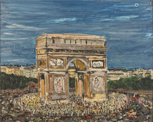LUCIEN GENIN (1894-1953)L'Arc de Triomphe