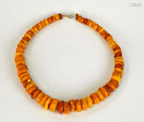 Butter Scotch Amber Necklace