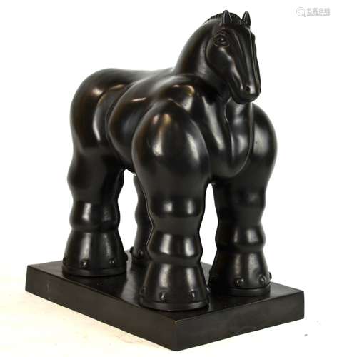 Fernando Betero Bronze Horse