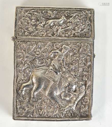 Indian Silver  Box