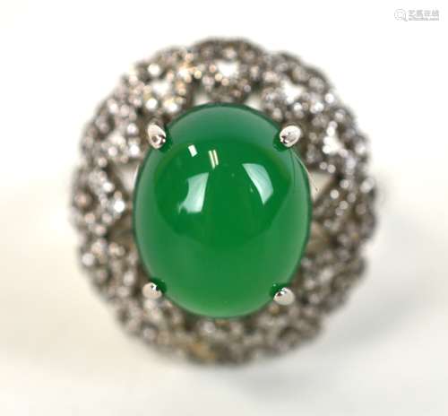 Chinese Jadeite Ring