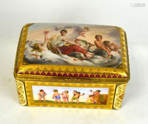 Vienna Style Box Birth of Venus