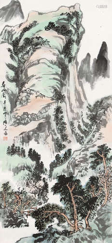 陆一飞 春山图