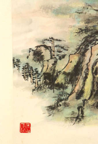 Lai, Shaoqi Chinese Painting Scroll