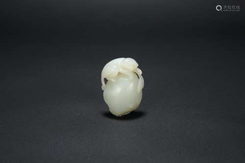 A Chinese Carved Jade Decoration