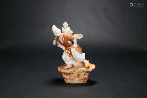 A Chinese Porcelain Figure