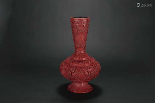 A Chinese Carved Liquor Vase