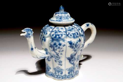 A Chinese blue and white 