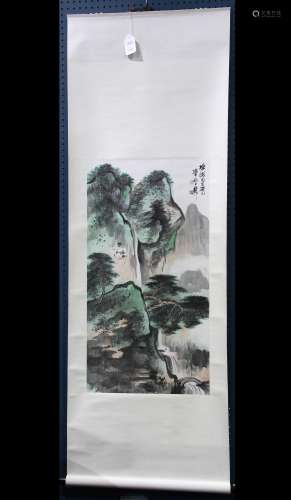 Chinese Scroll, Attributed to Xie Zhiliu
