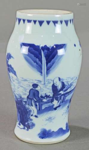 Chinese Underglazed Porcelain Vase