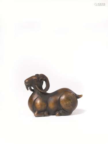 铜羊，中国，清代，十八世纪